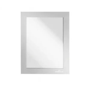 Original DURABLE BOLSA 2 MARCOS MAGNETICOS AUTOADHESIVO A6 PLATA - 4870-23