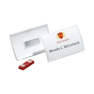 DURABLE DENTIFICADOR CLICK FOLD CON IMAN TRANSPARENTE - 8215-19 Gran Oferta