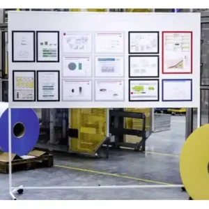 Última Versión DURABLE BOLSA 5 MARCOS DURAFRAME A4 MAGNETICOS AZUL - 486907