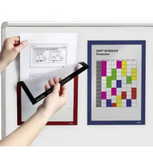 Pago Seguro DURABLE BOLSA 5 MARCOS DURAFRAME A4 MAGNETICOS PLATA - 486923