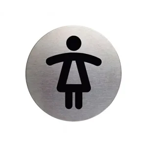 Última Oportunidad DURABLE PICTOGRAMA REDONDO 83MM INFORMATIVO SIGN WC SENORAS - 4904-23