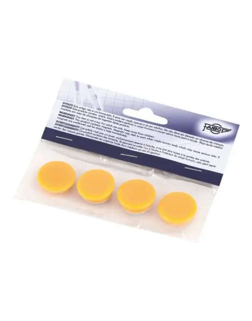 Mejor Precio FAIBO BOLSA 4 IMANES 20 MM AMARILLO - 60-20-05