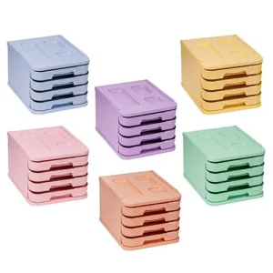 Auténtico FAIBO BUCK 4 CAJONES SOBREMESA MELOCOTON PASTEL 1000M-31