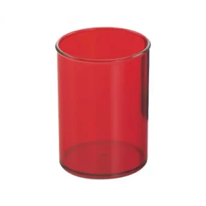 FAIBO CUBILETE PLÁSTICO TRANSLÚCIDO 205T ROJO - 205-53 Precio De Fábrica