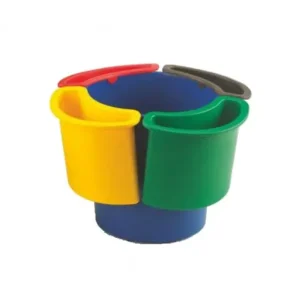 Comprar En Línea FAIBO PAPELERA PARA RECICLAJE EN PLÁSTICO OPACO DE 18 LITROS 4 APARTADOS - 319