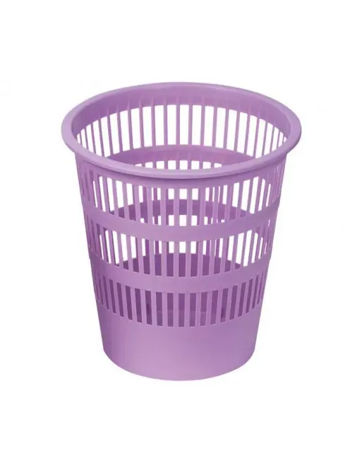 FAIBO PAPELERA REJILLA PP 12L VIOLETA PASTEL 307-36 Última Oportunidad