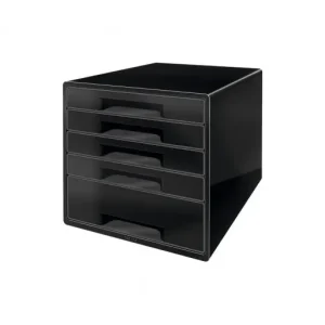 LEITZ BUC 5 CAJONES WOW DUAL NEGRO/ANTRA - 52531095 Barato