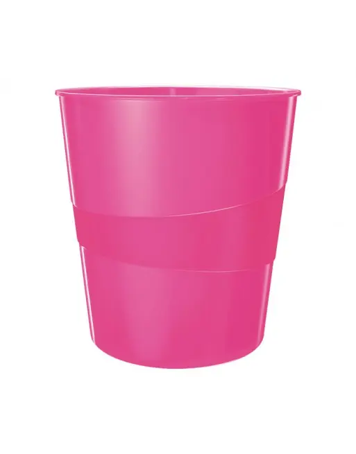 Novedad LEITZ PAPELERA WOW FUCSIA METALIZADO 15L - 52781023