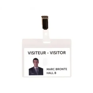 Oferta TARIFOLD PACK 25 IDENTIFICADOR CON PINZA +TARJETERO TRANSPARENTE - 200500