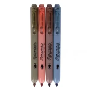 APLI ESTUCHE 4 FLUORESCENTES RETRACTACTILES COLORES VINTAGE SURTIDO 19493 Última Versión