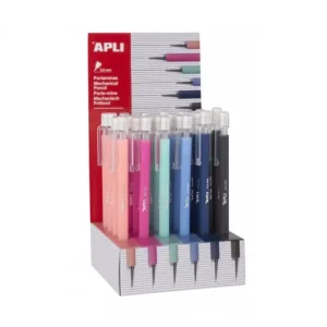 Auténtico APLI EXPOSITOR 24 PORTAMINAS 0.5 SURTIDO - 17501