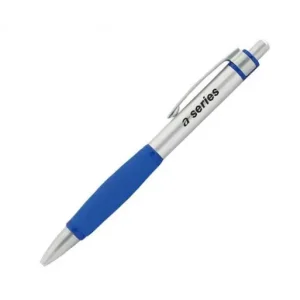 Entrega Rápida ASERIES BOLIGRAFO GRIP RETRACTIL METAL PUNTA MEDIA AZUL - AS1432