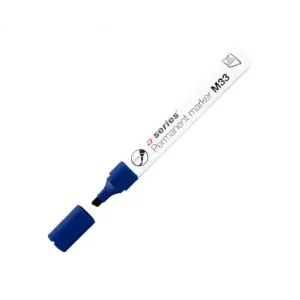 ASERIES ROTULADOR PERMANENTE PUNTA BISELADA M33 AZUL - AS0940 Precio Reducido