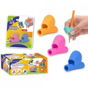 Garantía Incluida BISMARK ADAPTADOR DE LAPICERO PARA APRENDIZAJE COLORES SURTIDOS -SET DE 2- 328428