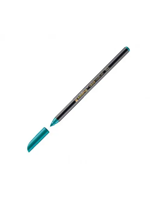 Última Versión EDDING ROTULADOR 1200 0.5-1MM VERDE METALIZADO - 1200-74