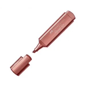 FABER CASTELL MARCADOR FLUORESCENTE TEXTLINER 1546 METALICO ROJO 154673 Moderno