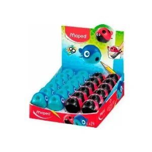 Gran Oferta MAPED AFILALÁPICES CROC CROC EASY 1 AGUJERO COLORES SURTIDOS EXPOSITOR DE 24U 18113