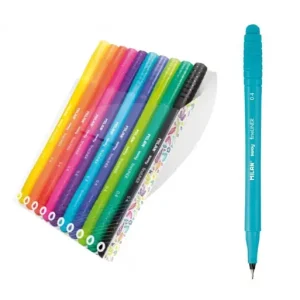 MILAN ESTUCHE DE 10 ROTULADORES SWAY FINELINER PUNTA DE AGUJA TRAZO 0.4 MM 06180407 Gran Oferta