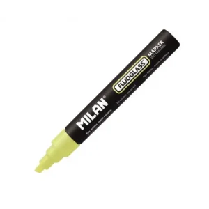 MILAN MARCADOR FLUOGLASS 2-4MM AMARILLO - 591292012 No Te Lo Pierdas