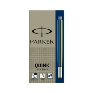 PARKER 5 CARTUCHOS AZUL NEGRO - S0116250 Oferta