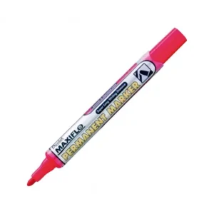 PENTEL MARCADOR PERMANENTE MAXIFLO PUNTA CONICA ROJO NLF50-B - PEN NLF50-B RO Moderno