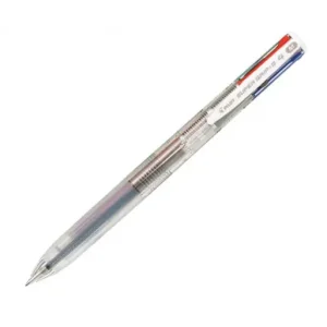 PILOT BOLÍGRAFO SUPERGRIP 4 COLORES TRANSPARENTE BPKGG-35M-NC Solo Hoy