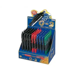 PILOT EXPOSITOR 60UN BOLIGRAFO G-2 - BL-G2-7-60DPK Imprescindible (Must-Have)