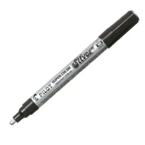 PILOT ROTULADOR SUPER COLOR SC-G-M PLATA PUNTA M - SC-S-M Nuevo Modelo