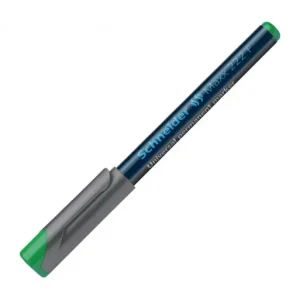Garantía Incluida SCHNEIDER MARCADOR PERMANENTE PUNTA FINA 0.7MM VERDE - 112204 MA MAXX 222 F