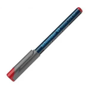SCHNEIDER MARCADOR PERMANENTE PUNTA MEDIA 1MM ROJO - 1202 MA MAXX 224 M Premium