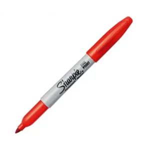 SHARPIE MARCADOR PERMANENTE PUNTA FINA ROJO - S081094 Imprescindible (Must-Have)