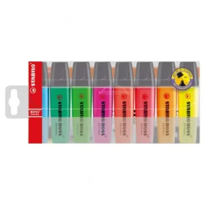 Stock Limitado STABILO ESTUCHE 8 MARCADORES FLUORESCENTE BOSS ORIGINAL - 70/8