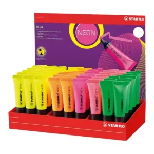 Descuento STABILO EXPOSITOR 45 MARCADORES FLUORESCENTES NEÓN 72/45-1
