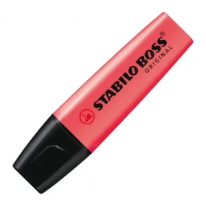 STABILO MARCADOR FLUORESCENTE BOSS ROJO - 70/40 Oferta Especial