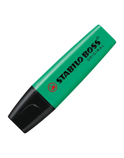 STABILO MARCADOR FLUORESCENTE BOSS TURQUESA - 70/51 Alta Calidad