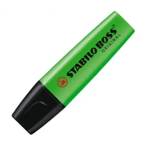 STABILO MARCADOR FLUORESCENTE BOSS VERDE - 70/33 Última Versión