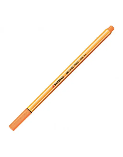 Novedad STABILO ROTULADOR POINT 88 0.4MM NARAN NEON - 88/054