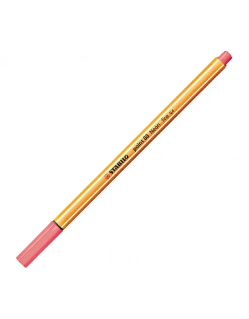 Últimas Unidades STABILO ROTULADOR POINT 88 0.4MM ROJO NEON - 88/040