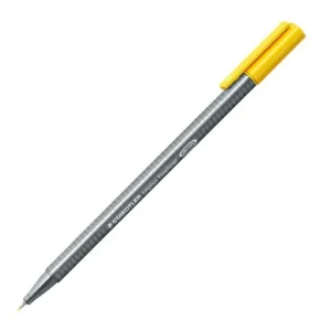 STAEDTLER 10 ROTULADOR TRIPLUS FINELINER AMARILLO - 334-1 Directo De Fábrica