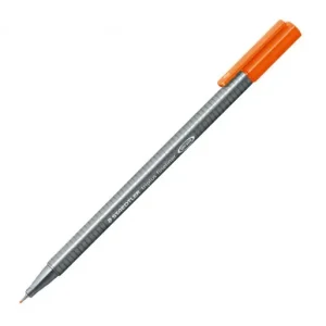 STAEDTLER 10 ROTULADOR TRIPLUS FINELINER NARANJA - 334-4 Lujoso