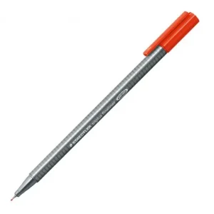 STAEDTLER 10 ROTULADOR TRIPLUS FINELINER ROJO - 334-2 Ordena Ya