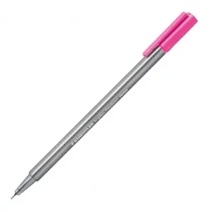 STAEDTLER 10 ROTULADOR TRIPLUS FINELINER ROSA NEON - 334-221 Certificado