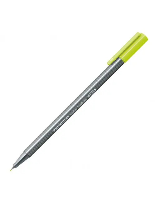 Entrega Rápida STAEDTLER 10 ROTULADOR TRIPLUS FINELINER VERDE LIMA - 334-53