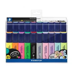 STAEDTLER ESTUCHE 20 MARCADORES FLUORESCENTES TEXTSURFER CLASSIC SURTIDO 364 WP20 Oferta