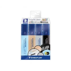 Oferta Especial STAEDTLER ESTUCHE 4 MARCADOR FLUORESCENTE TEXTSURFER 364 PASTEL - 364 CWP4