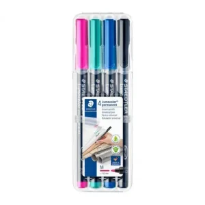 Oferta Especial STAEDTLER ESTUCHE 4 ROTULADOR LUMOCOLOR PERMANENTE 1MM SURTIDO 2 - 317 WP4-1