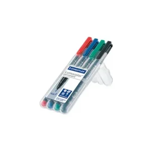 STAEDTLER ESTUCHE 6U ROTULADOR PERMANENTE LUMOCOLOR SURTIDO - 318 WP6 A Buen Precio