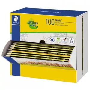 STAEDTLER LÁPIZ DE GRAFITO NORIS 120-2 HB CAJA DISPENSADOR 100 UD 120HBCA1 P Precio Rebajado