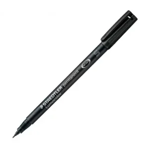 STAEDTLER ROTULADOR LUMOCOLOR PERMANENTE 0.4MM NEGRO - 313-9 Súper Precio