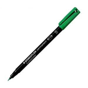 STAEDTLER ROTULADOR LUMOCOLOR PERMANENTE 0.4MM VERDE - 313-5 Envío Internacional